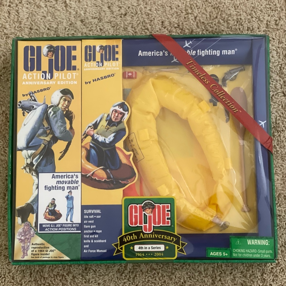 GI Joe Action Pilot Anniversary Edition Timeless Collection 4th in a series